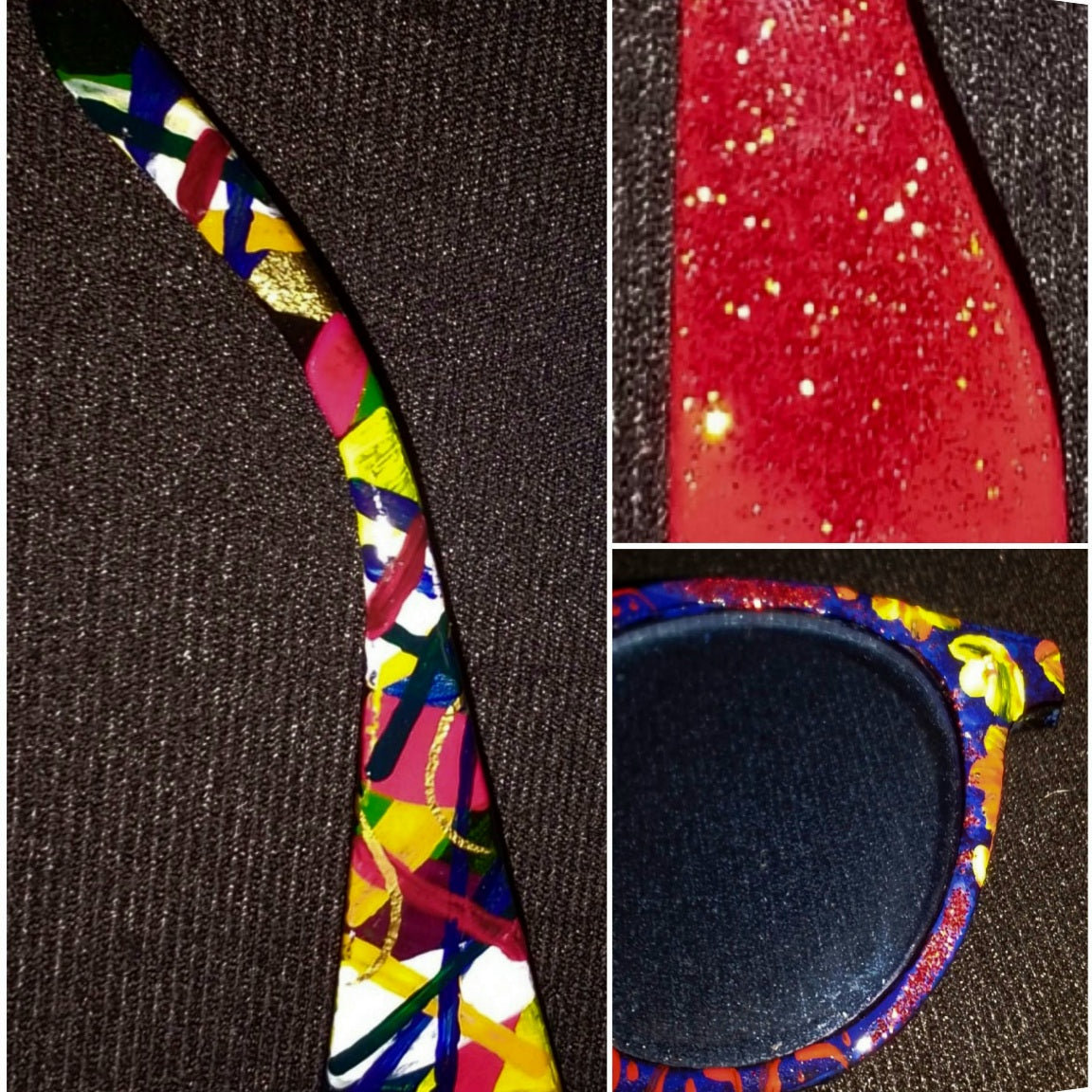 Montature uniche con decorazioni creative