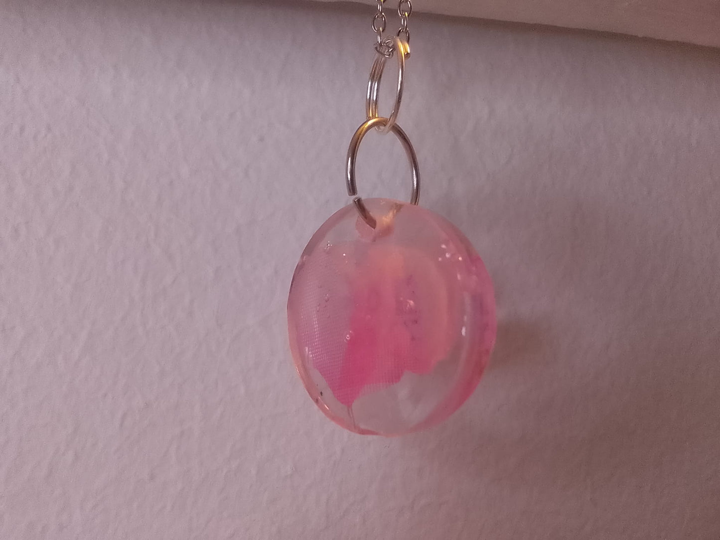 Ciondolo da donna elegante rosa